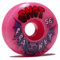 Snot Franky Villani Classic 101a Skateboard Wheels - Neon Pink - 56mm