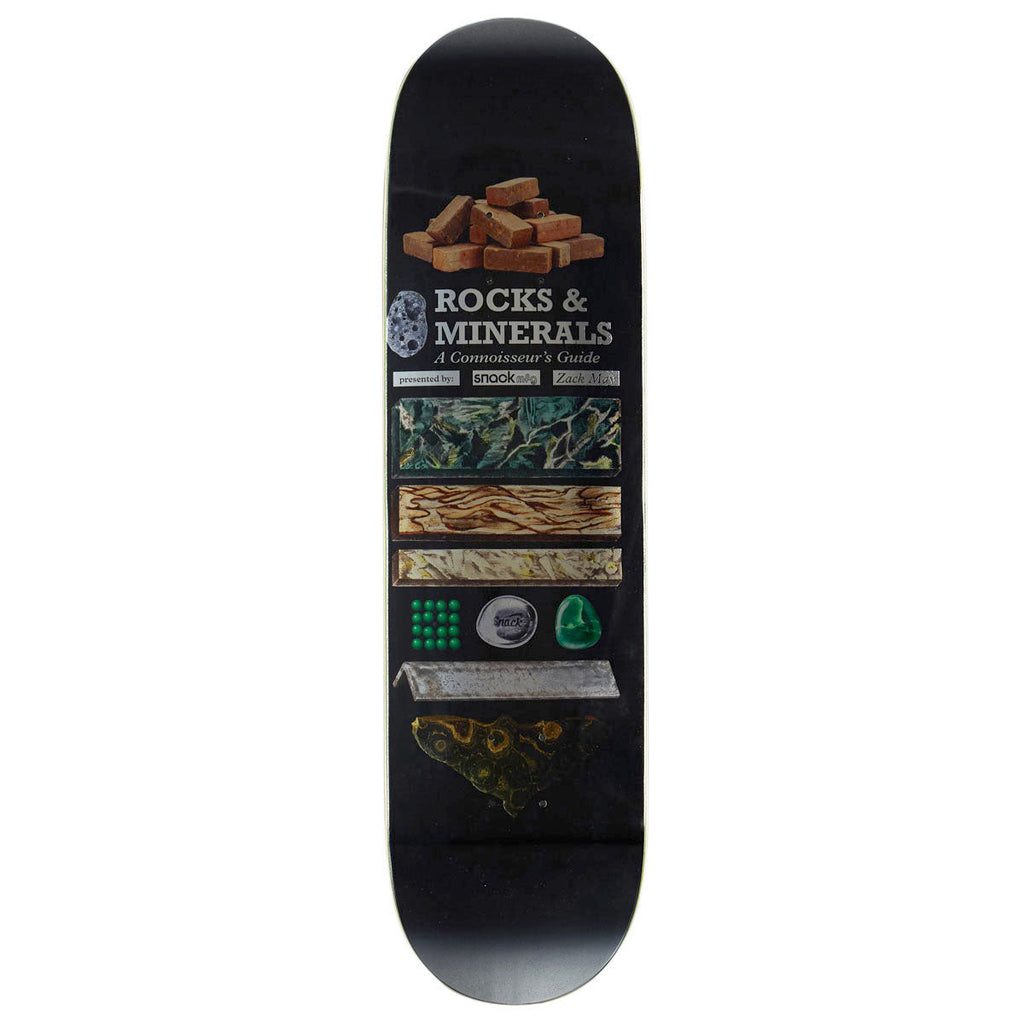 Snack May Rocks And Minerals Skateboard Deck - 8.38"