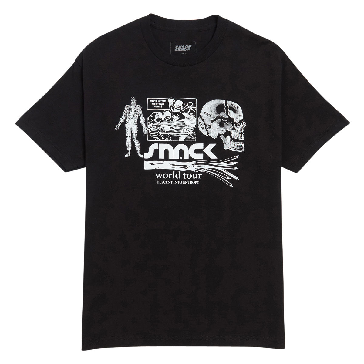 Snack Team Manager T-Shirt - Black
