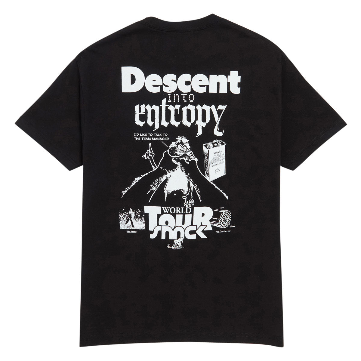 Snack Team Manager T-Shirt - Black