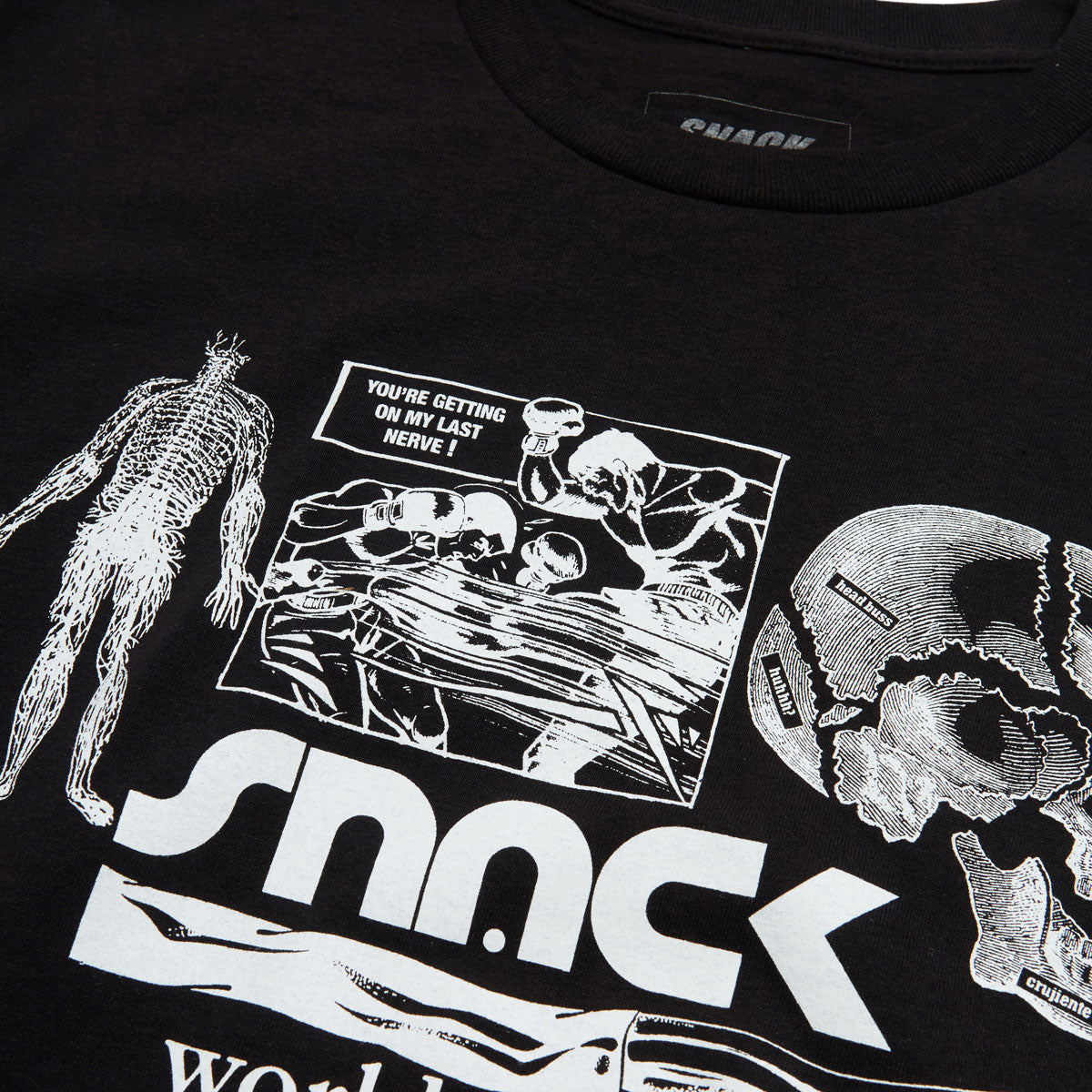Snack Team Manager T-Shirt - Black