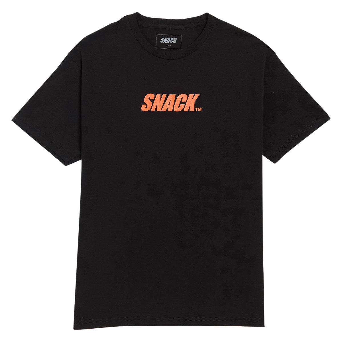 Snack Caps Lock T-Shirt - Black