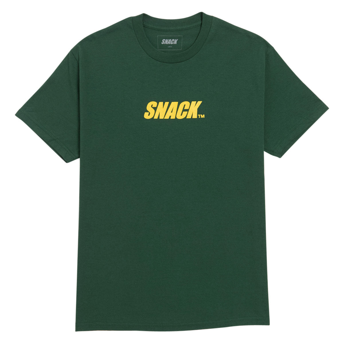 Snack Caps Lock T-Shirt - Pine