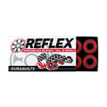 Reflex Durabuilt Bearings - Red/Black