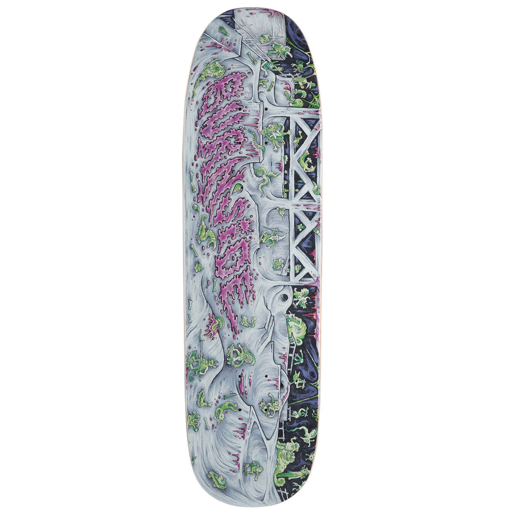 Burnside 35 Years By Quigg Square Tail Skateboard Deck - 9.00"