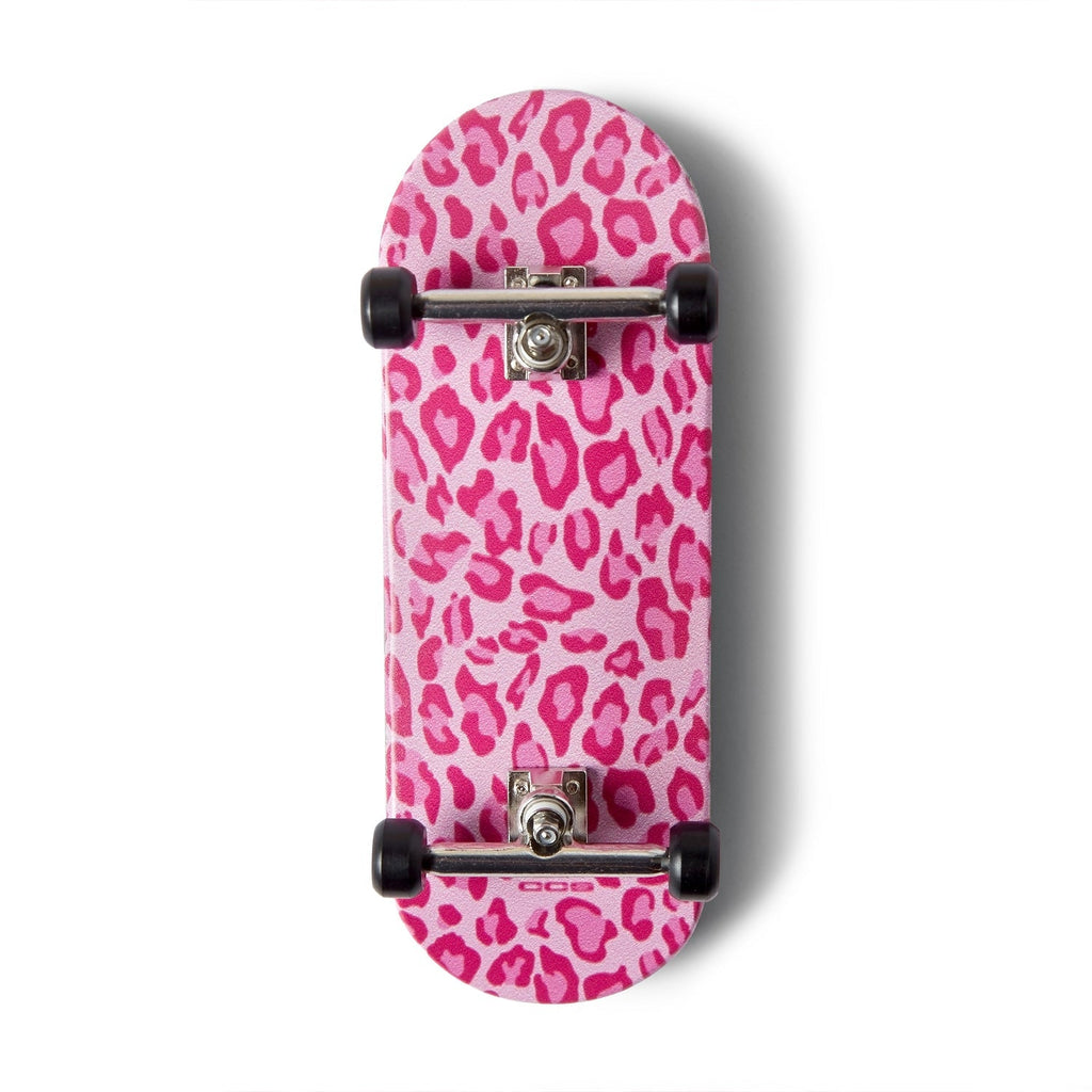 CCS Leopard Fingerboard Complete - Pink - 34mm x 100mm