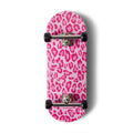CCS Leopard Fingerboard Complete - Pink - 34mm x 100mm