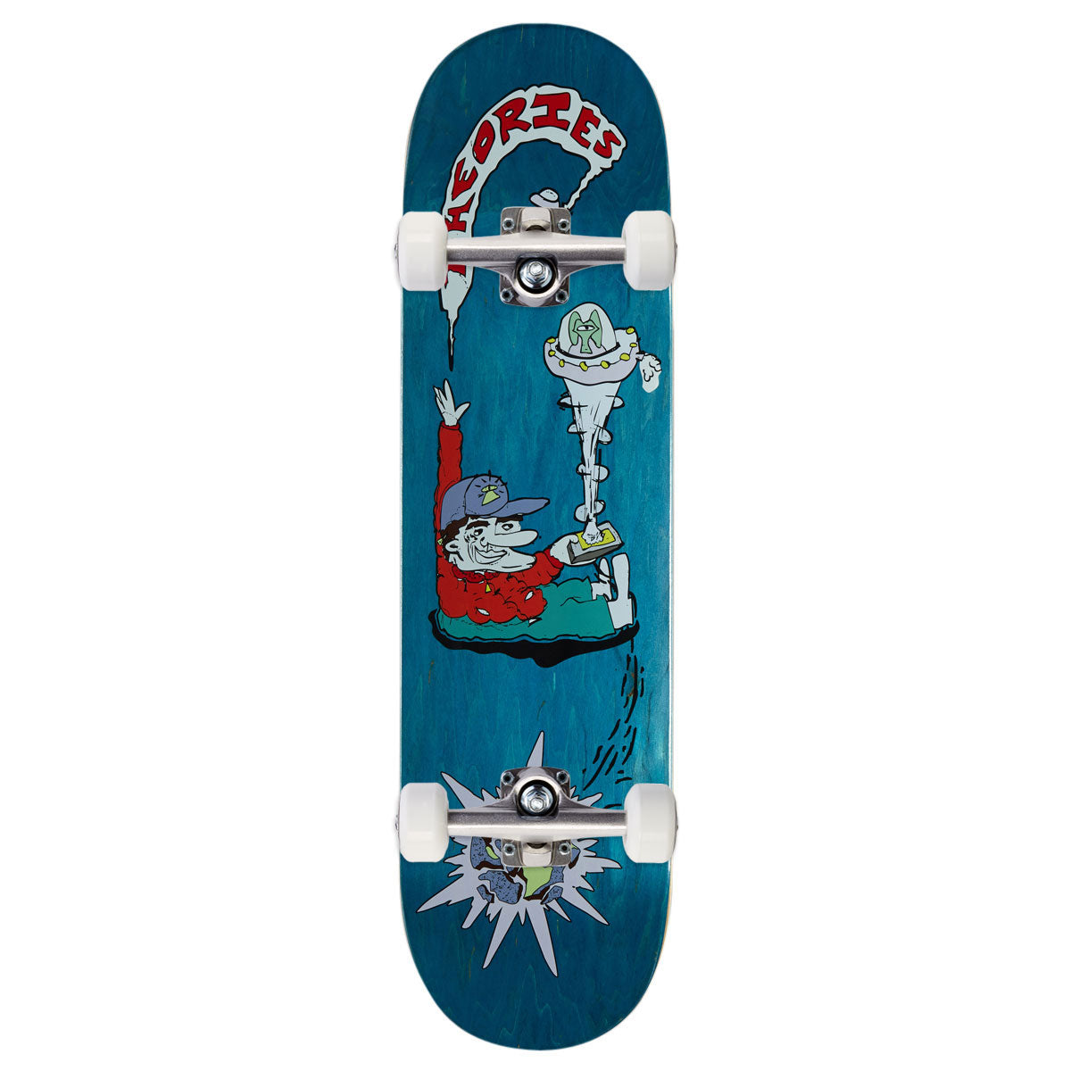 Theories Picasso Invasion Skateboard Complete - 8.25"