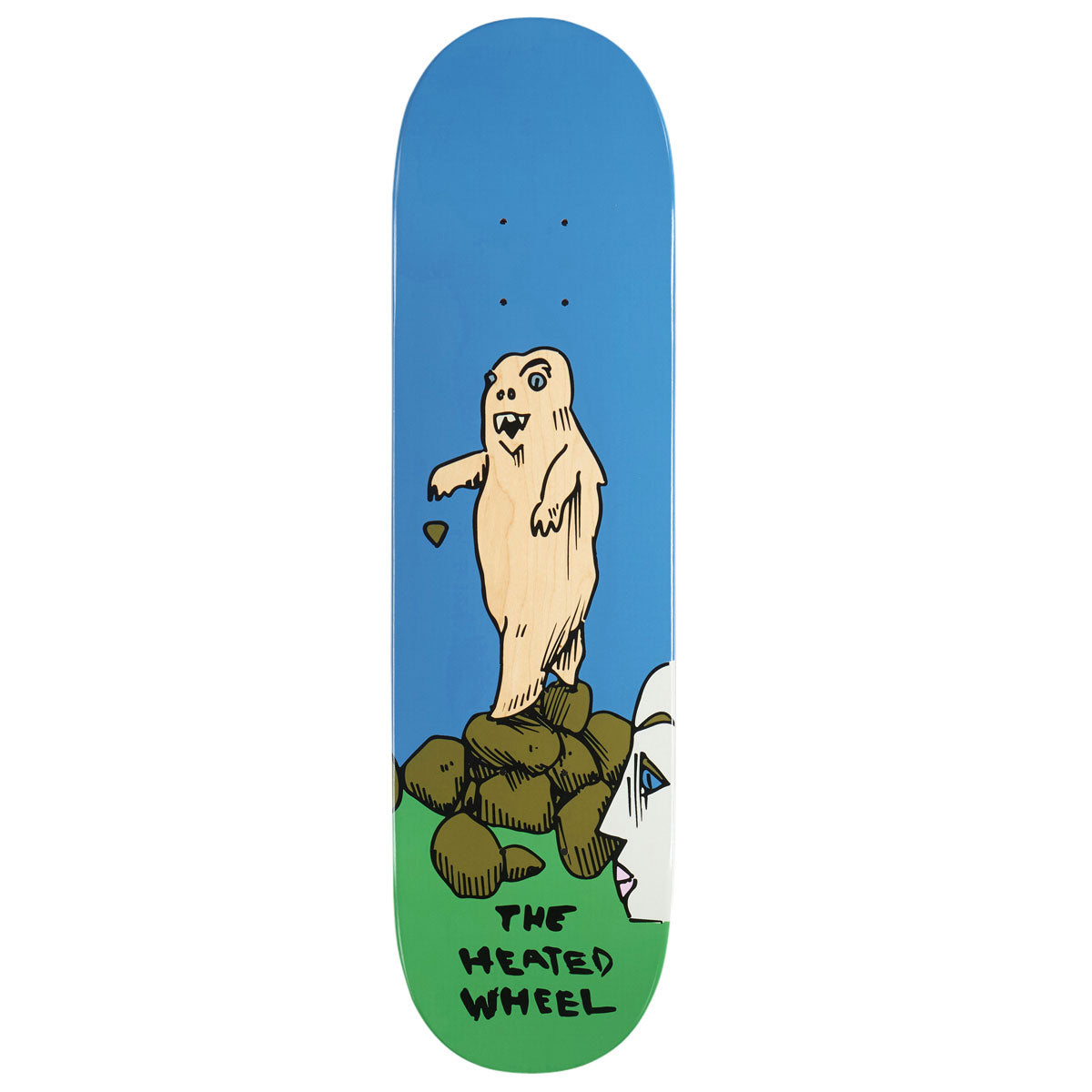 The Heated Wheel Wanderer Kids Skateboard Deck - 7.50"