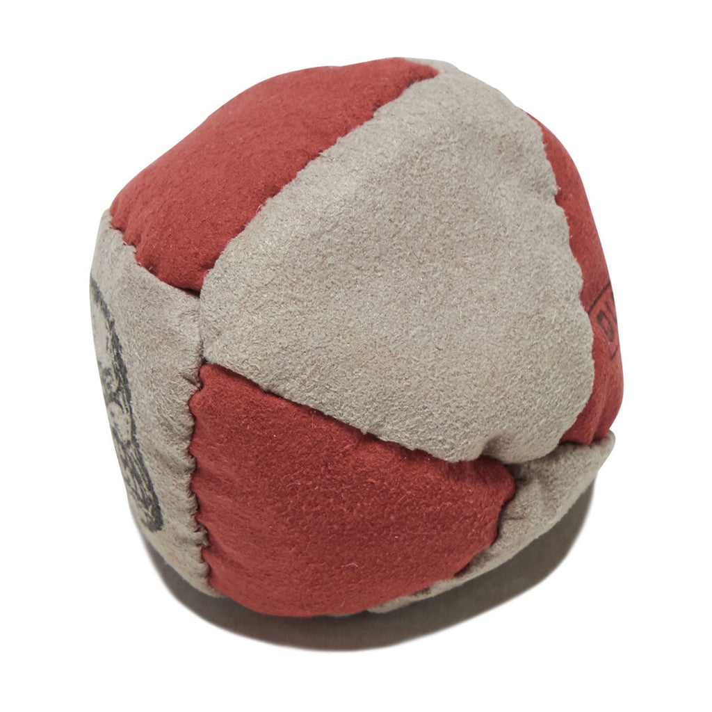 Quasi Meathead Footbag - Cream/Orange