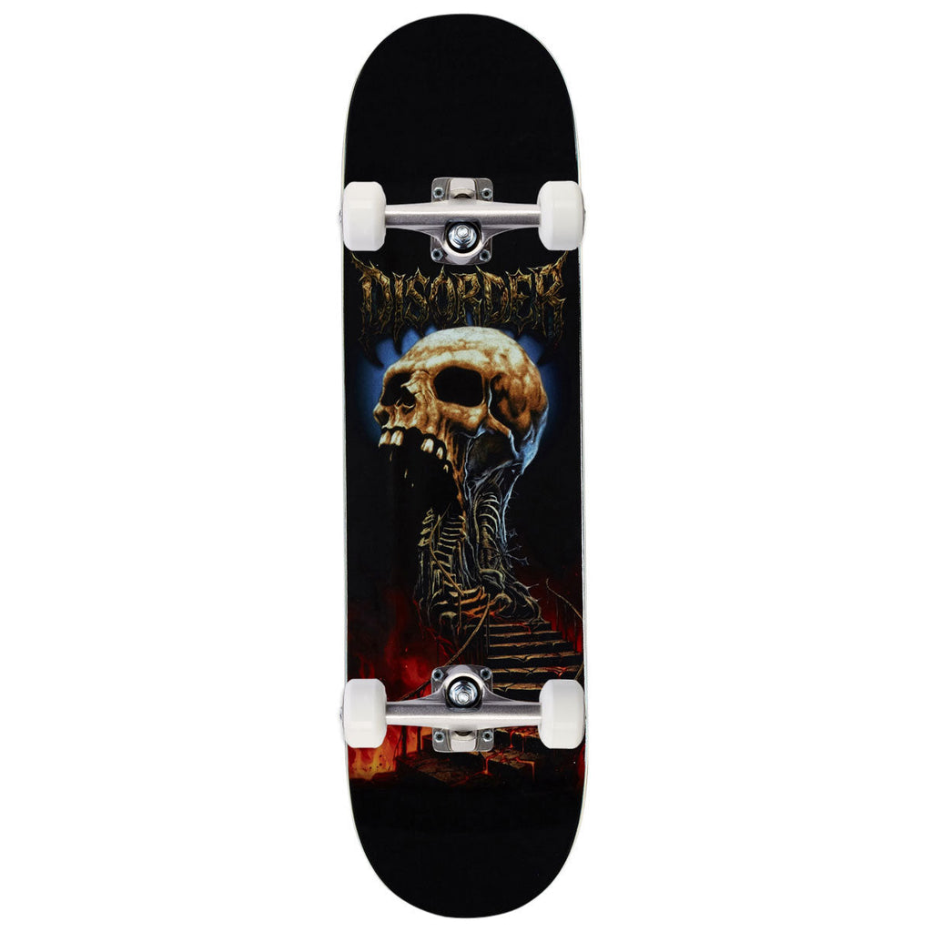 Disorder Stairway To Hell Skateboard Complete - Black - 8.25"