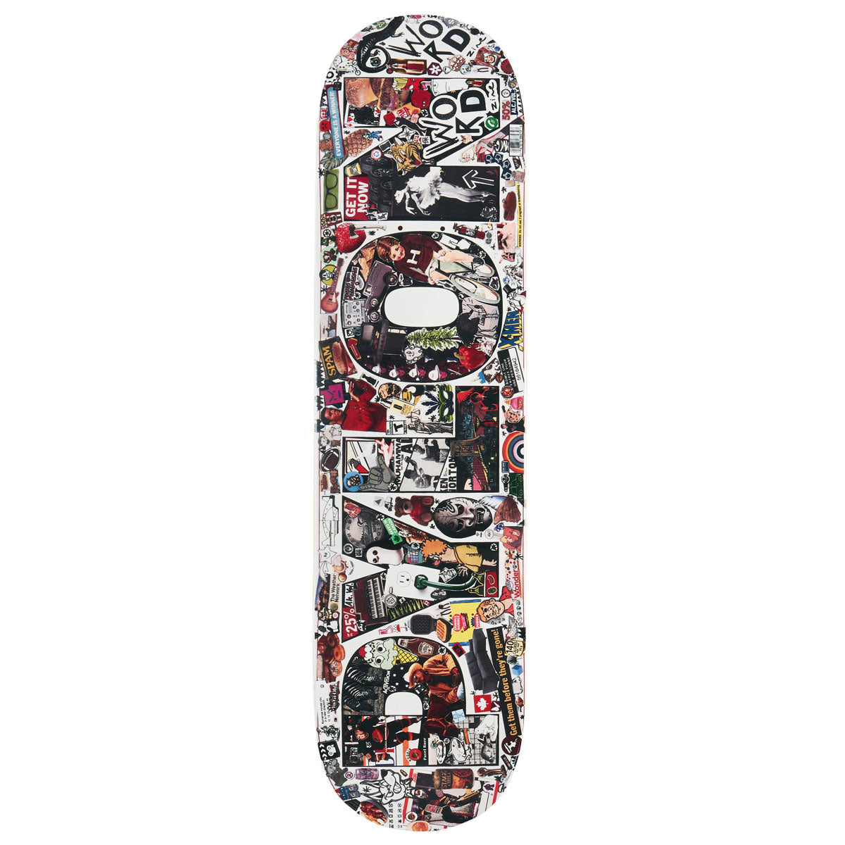 Pylon Wordzine Skateboard Deck - 8.25"
