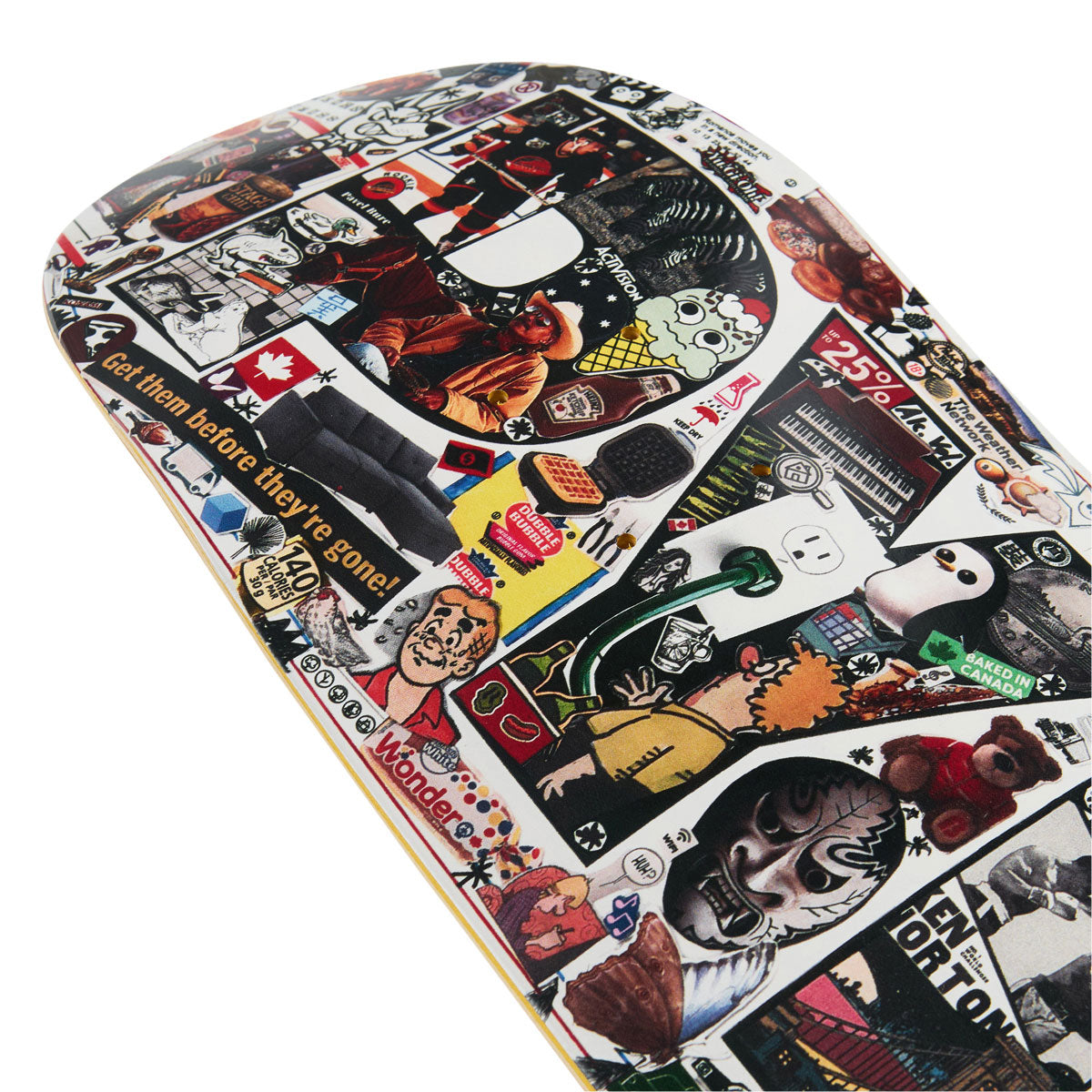 Pylon Wordzine Skateboard Deck - 8.25"