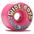 Snot Wide Boys 99a Skateboard Wheels - Neon Pink - 54mm