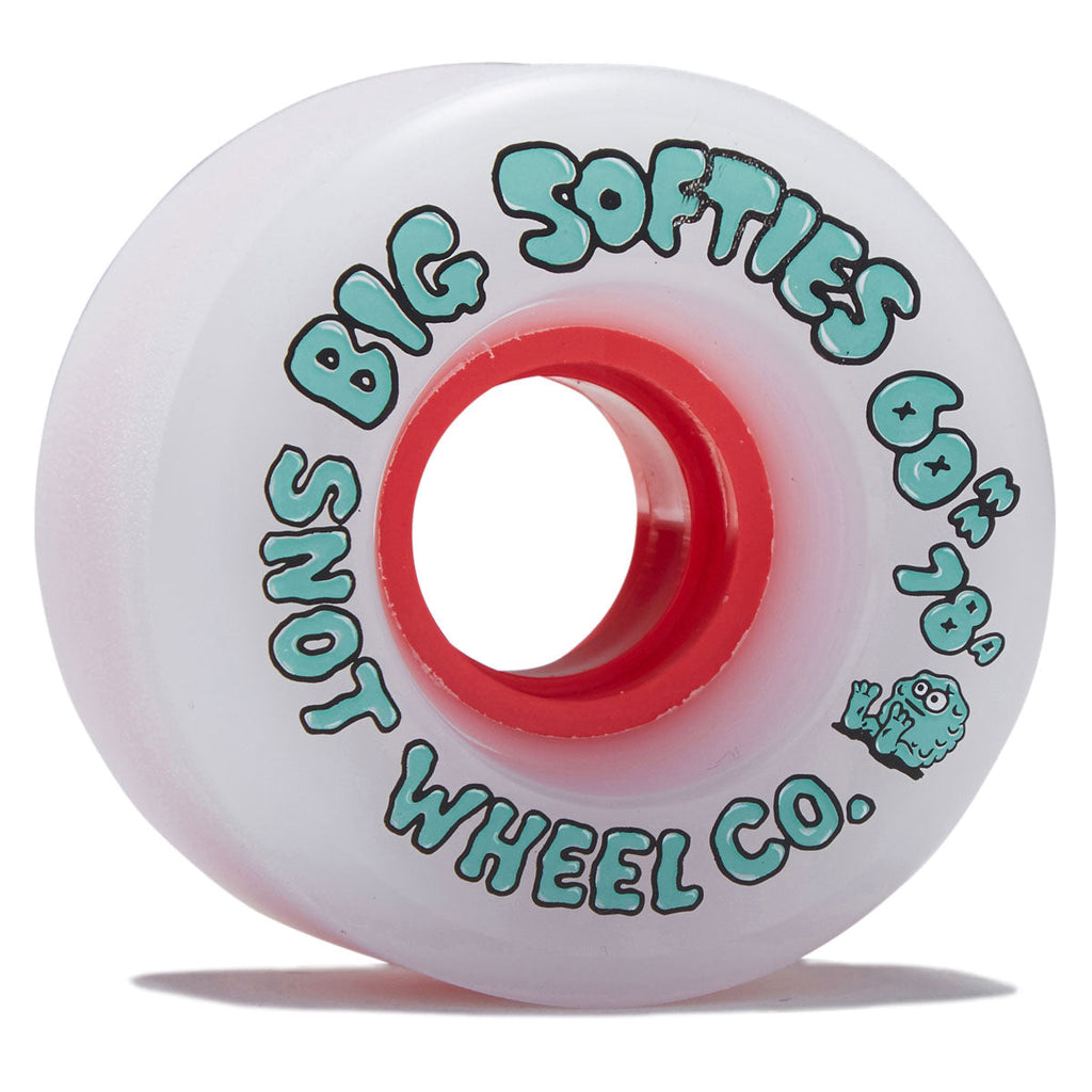 Snot Big Softies 78a Skateboard Wheels - Pink - 60mm