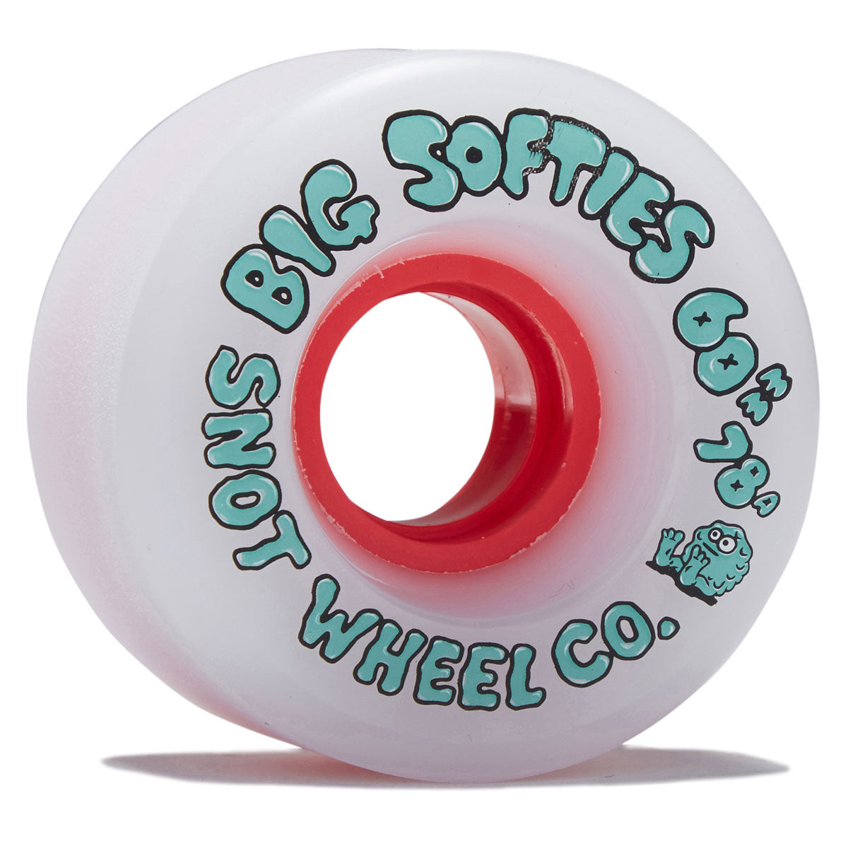 Snot Big Softies 78a Skateboard Wheels - Pink - 60mm