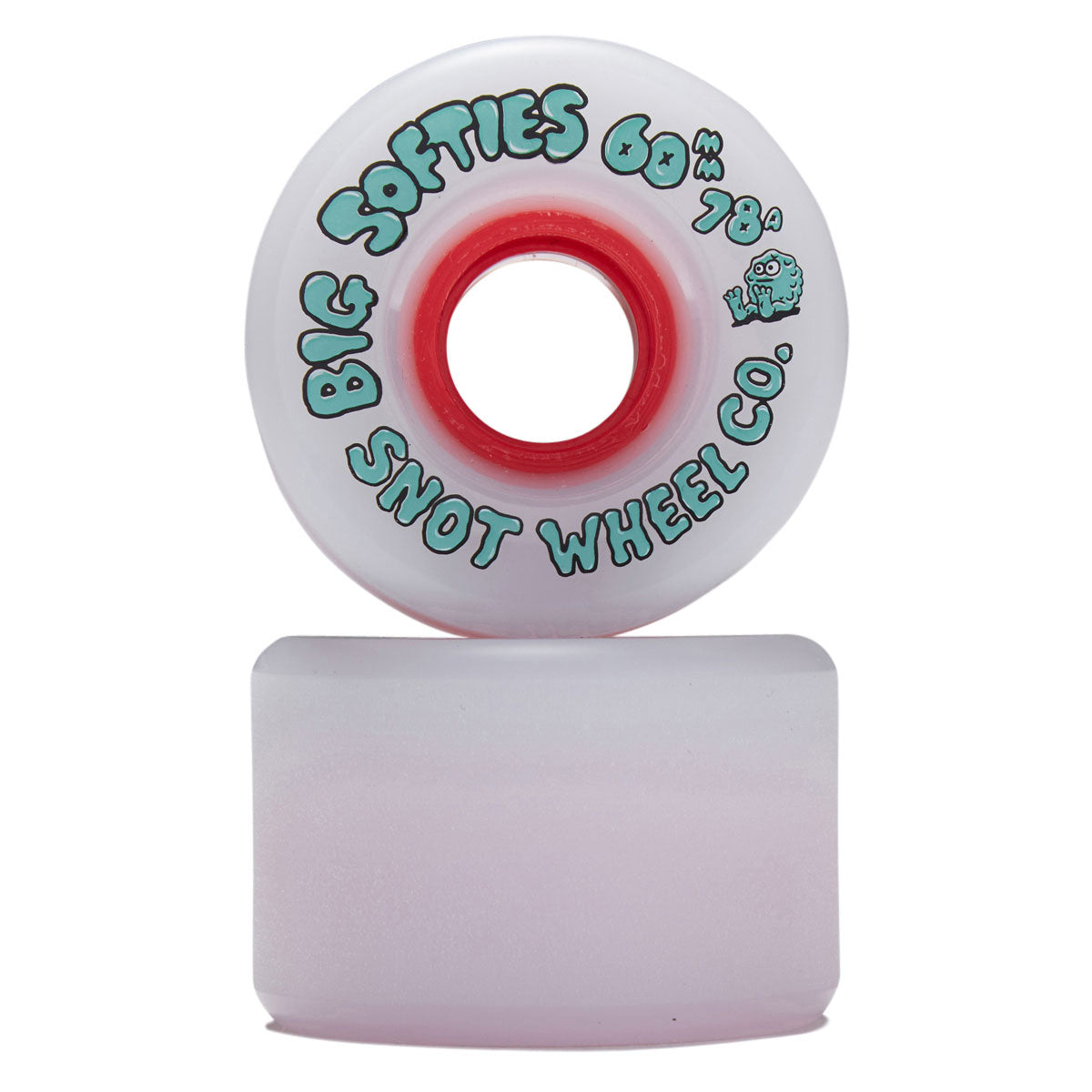 Snot Big Softies 78a Skateboard Wheels - Pink - 60mm