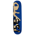 Quasi Lowercase Skateboard Deck - Blue - 7.75"