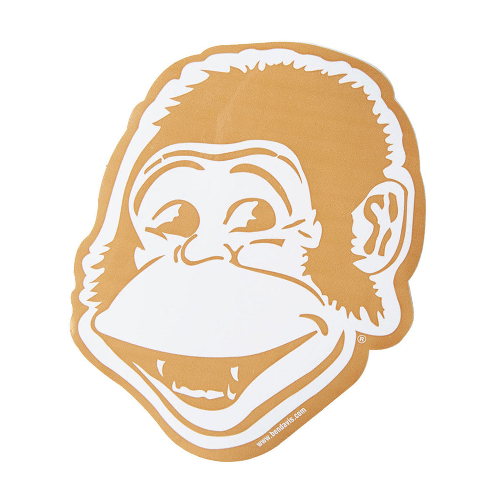 Ben Davis Gorilla Sticker - Tan