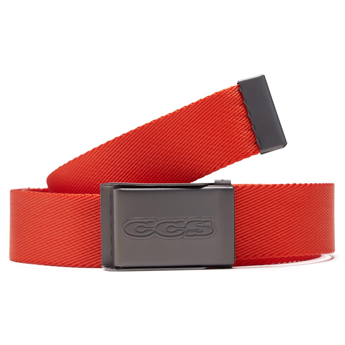 CCS Gunmetal 96 Logo Web Belt - Orange