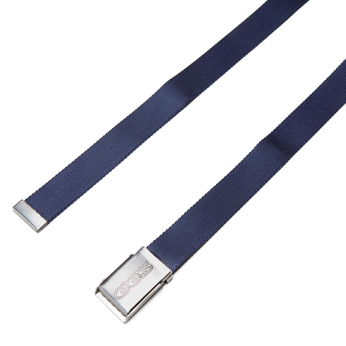 CCS Silver 96 Logo Web Belt - Navy