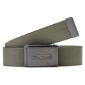 CCS Gunmetal 97 Star Web Belt - Olive