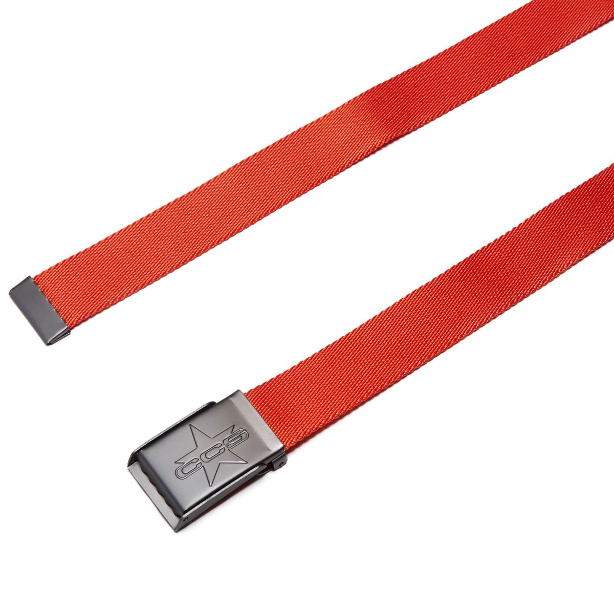 CCS Gunmetal 97 Star Web Belt - Orange