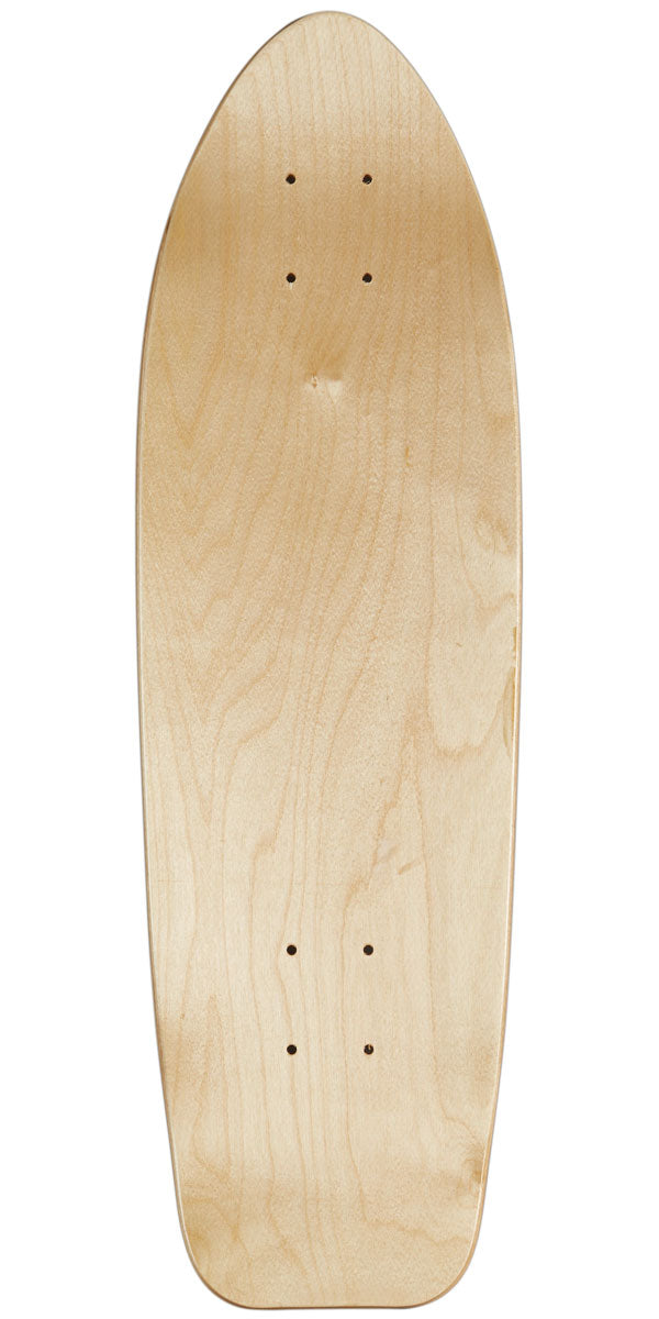 Daddies Logo Cruiser Skateboard Deck - White