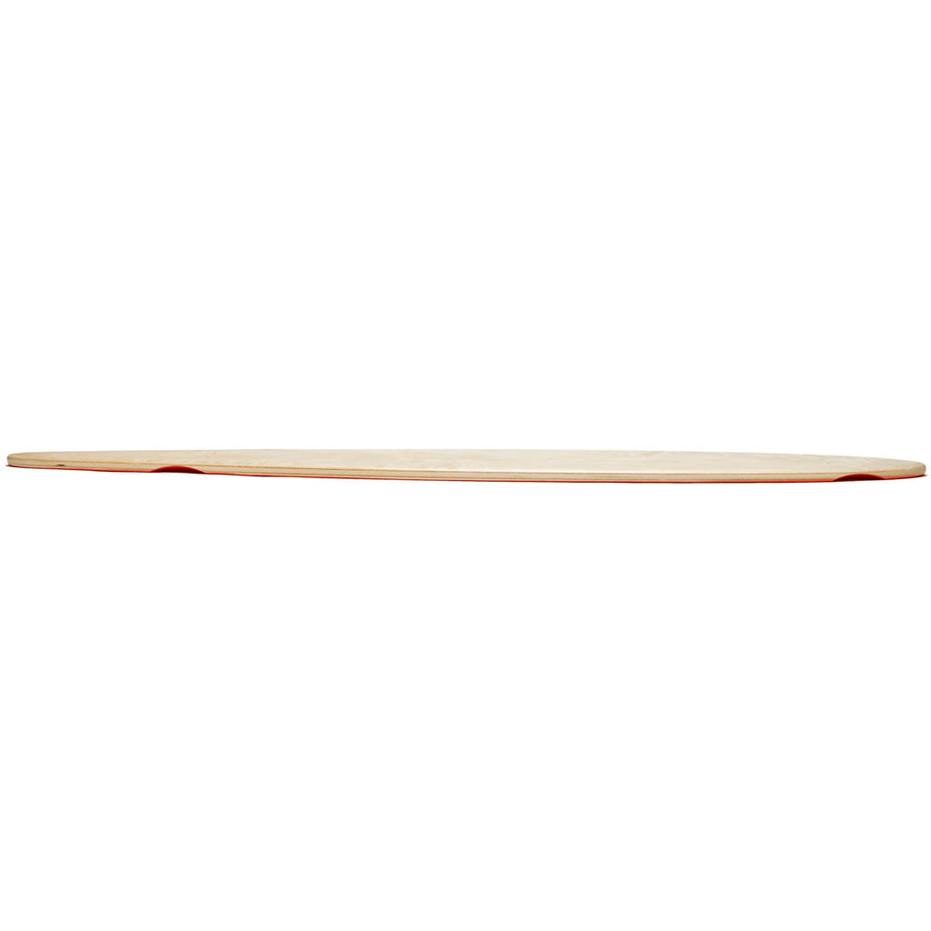 Daddies Logo Pintail Longboard Complete - Orange