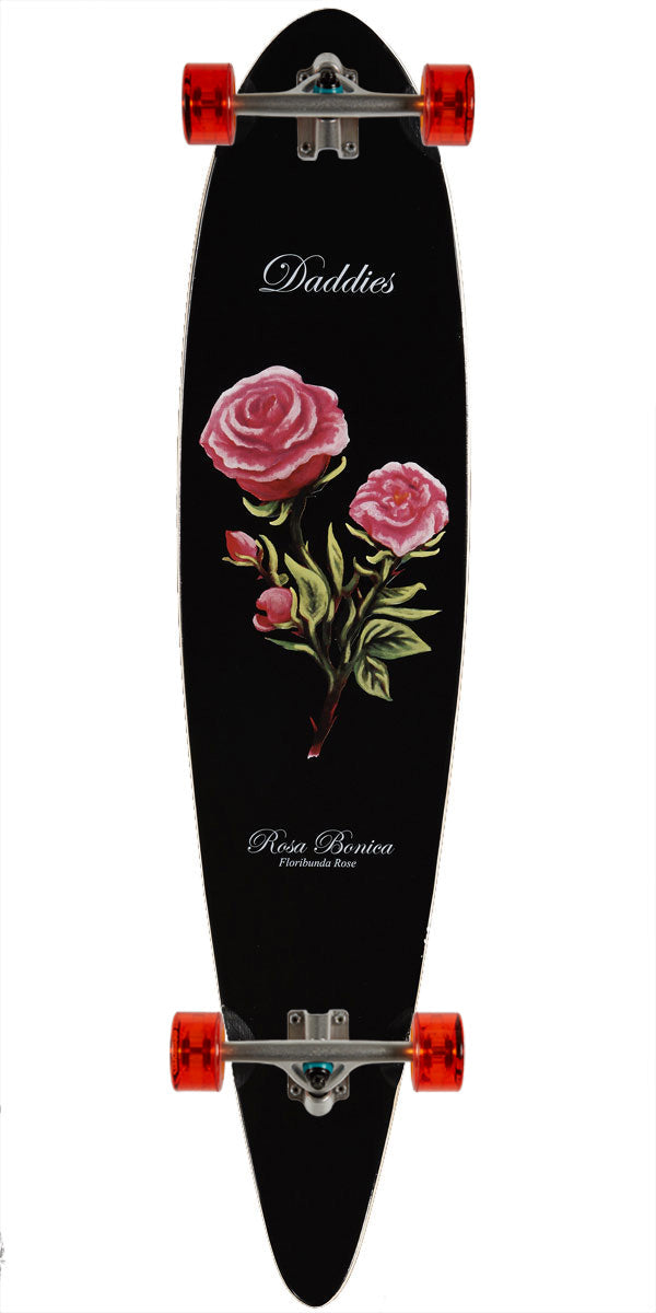 Daddies Rose City Pintail Longboard Complete
