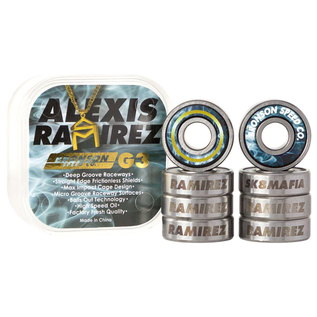 Bronson Alexis Ramirez Pro G3 Bearings - Black