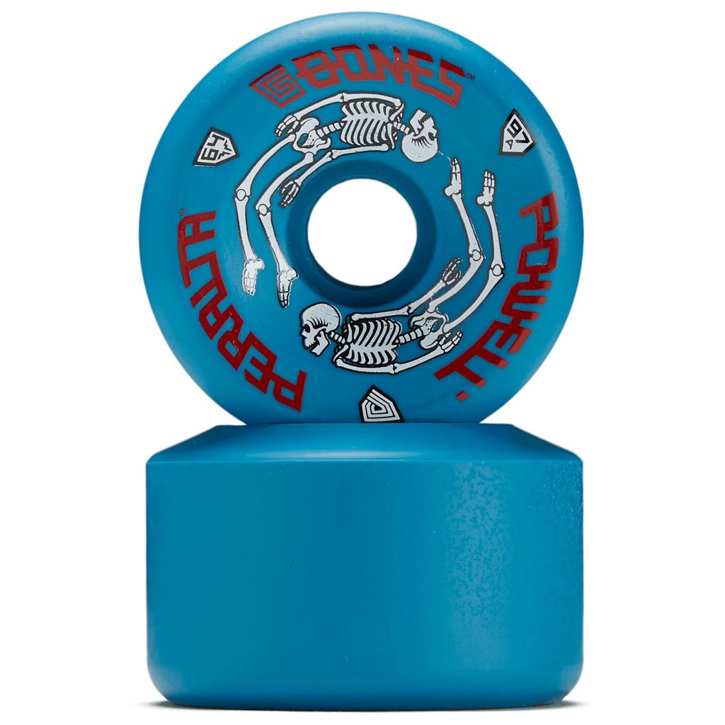 Powell-Peralta G Bones 97A Skateboard Wheels - Blue - 64mm
