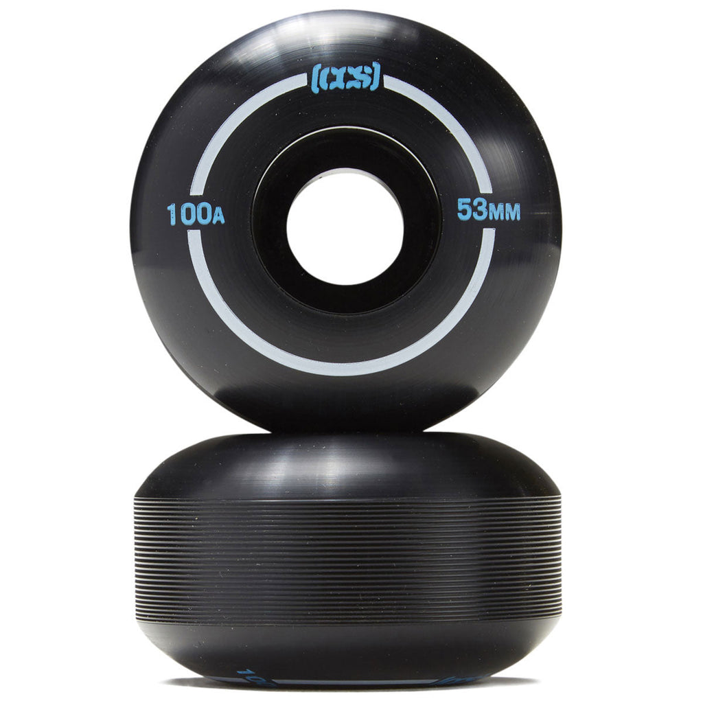 CCS Skateboard Wheels - Black - 53mm