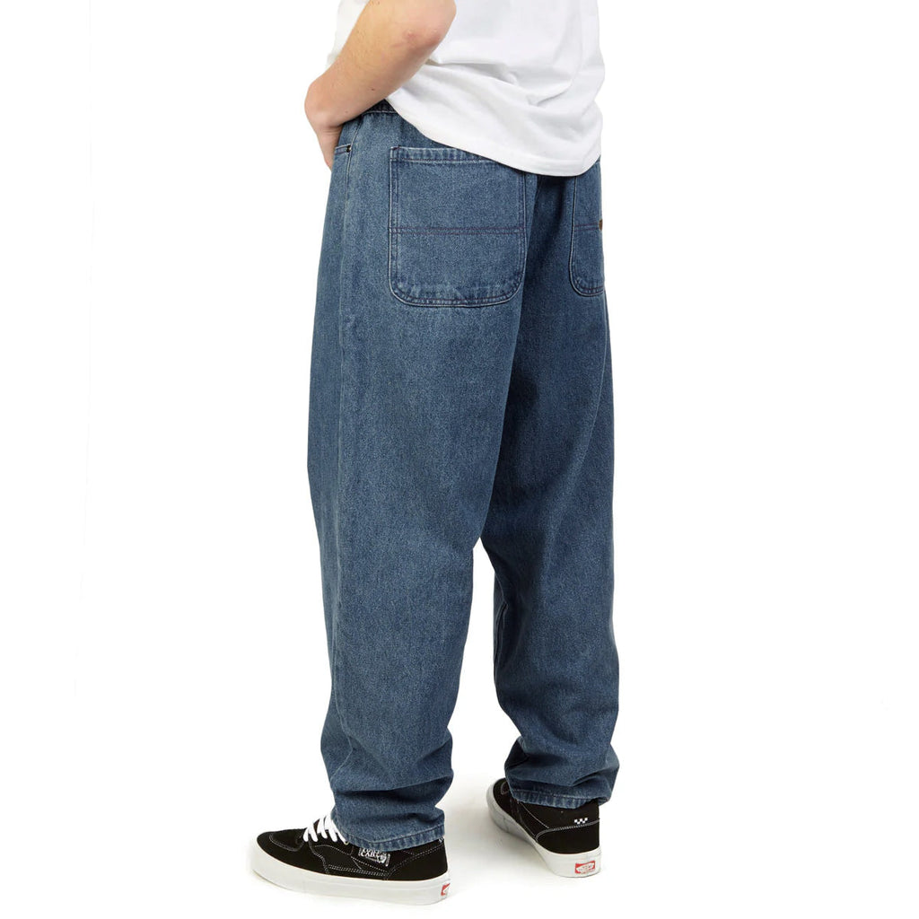 CCS Baggy Taper Denim Jeans - Medium Wash