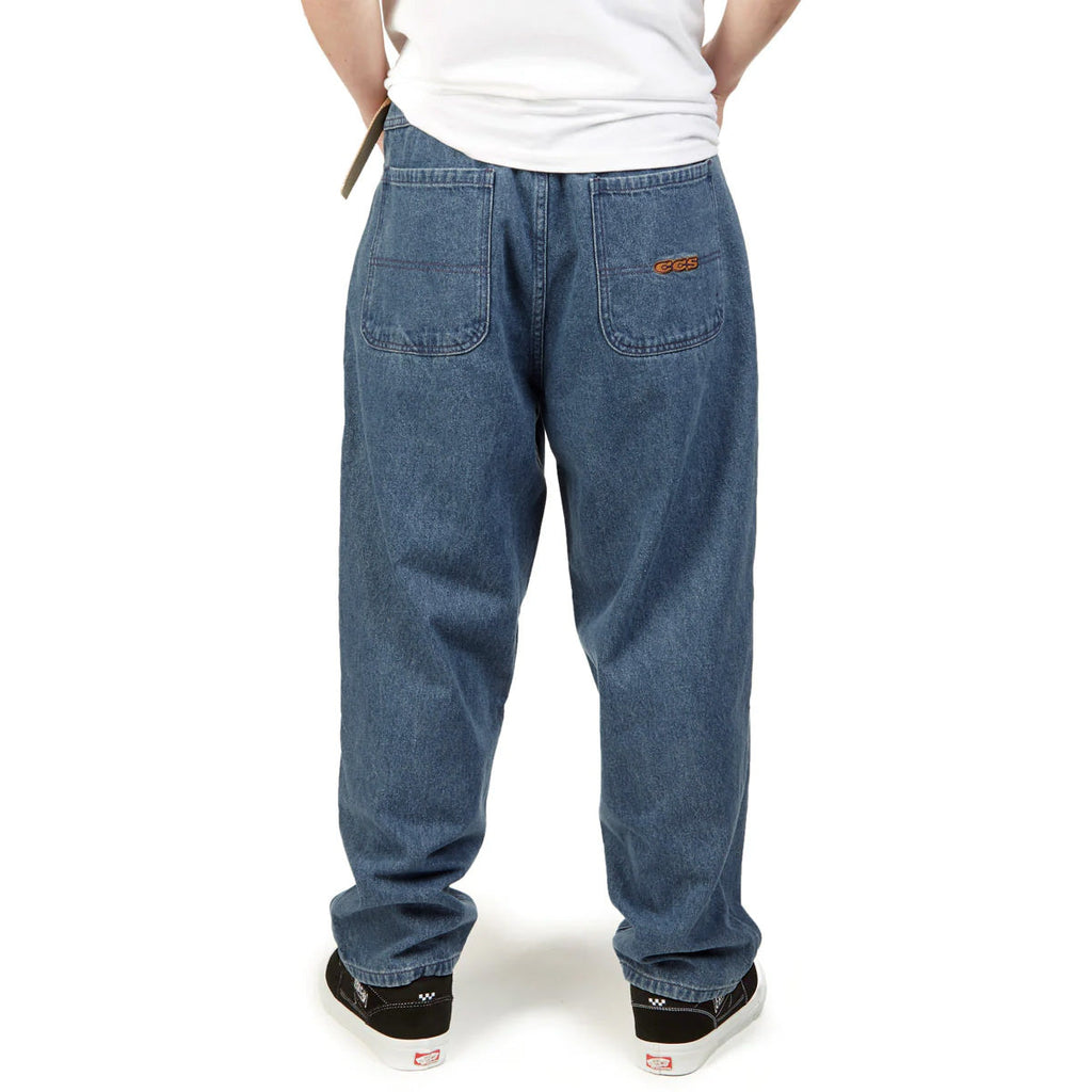 CCS Baggy Taper Denim Jeans - Medium Wash