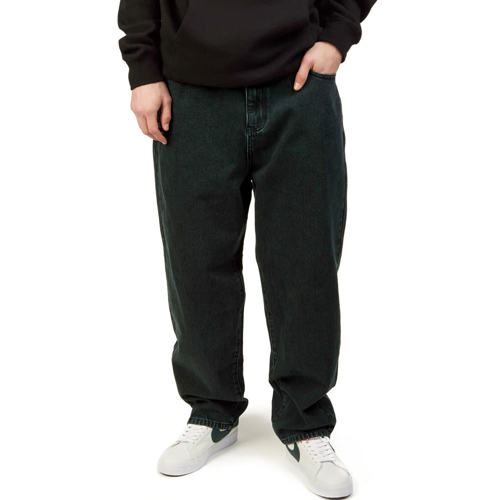 CCS Baggy Taper Denim Jeans - RL Acid Green