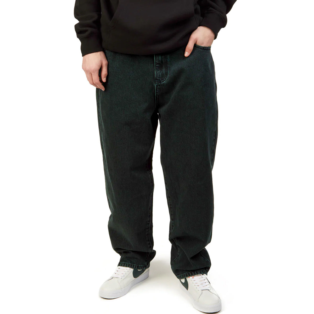 CCS Baggy Taper Denim Jeans - RL Acid Green