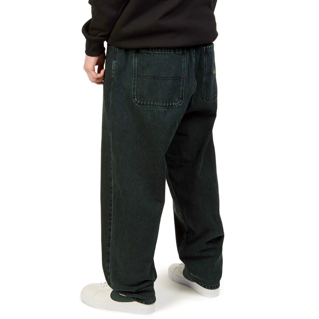 CCS Baggy Taper Denim Jeans - RL Acid Green