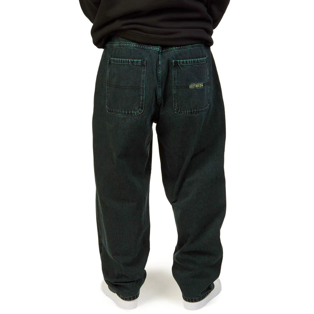 CCS Baggy Taper Denim Jeans - RL Acid Green