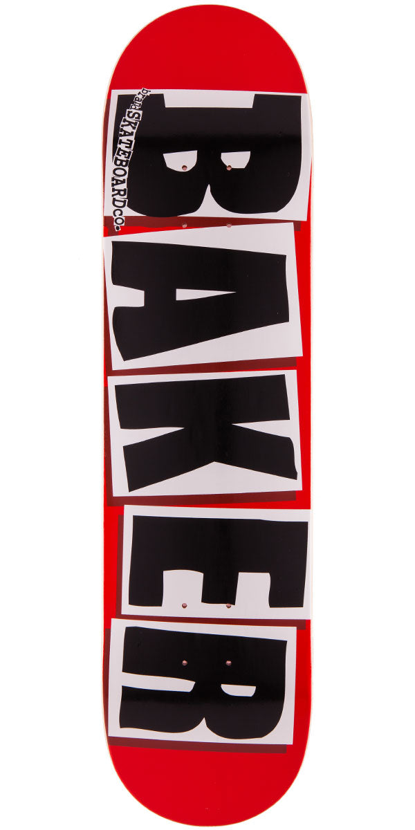 Baker Brand Logo Skateboard Deck - Black - 7.88"