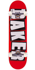 Baker Brand Logo Skateboard Complete - White - 8.25"
