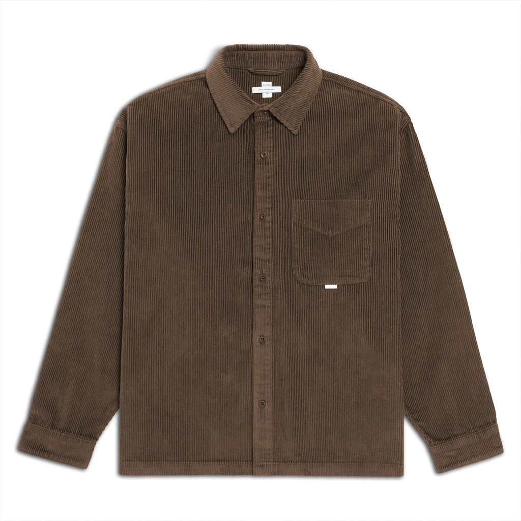 CCS Box Corduroy Shirt - Brown