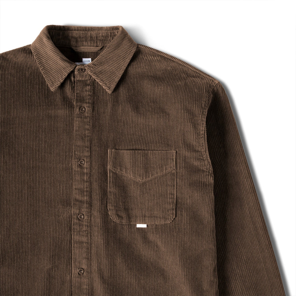 CCS Box Corduroy Shirt - Brown