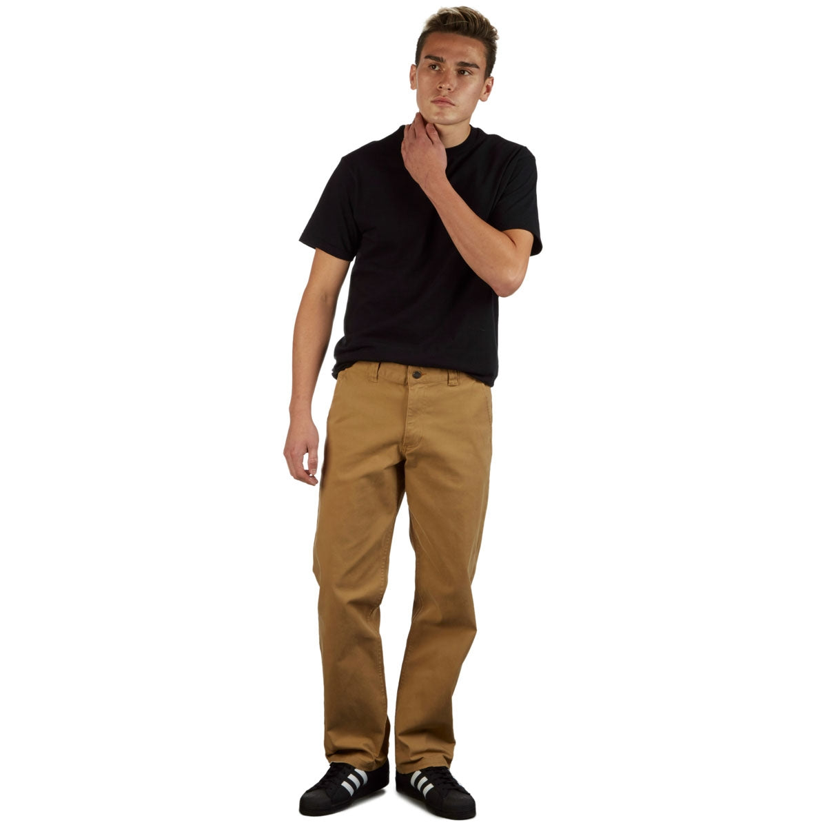 CCS Relaxed Stretch Chino Pants - Khaki