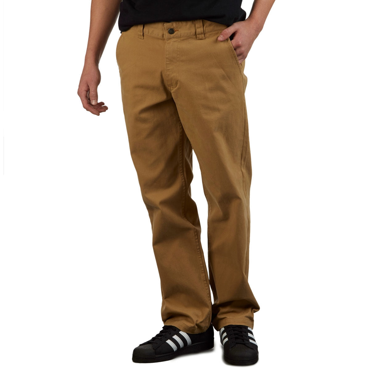 CCS Relaxed Stretch Chino Pants - Khaki