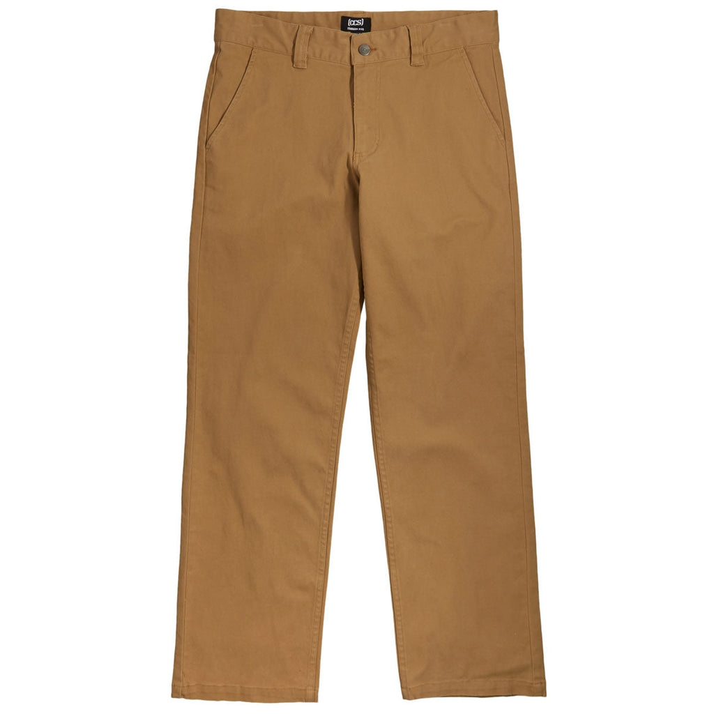 CCS Relaxed Stretch Chino Pants - Khaki