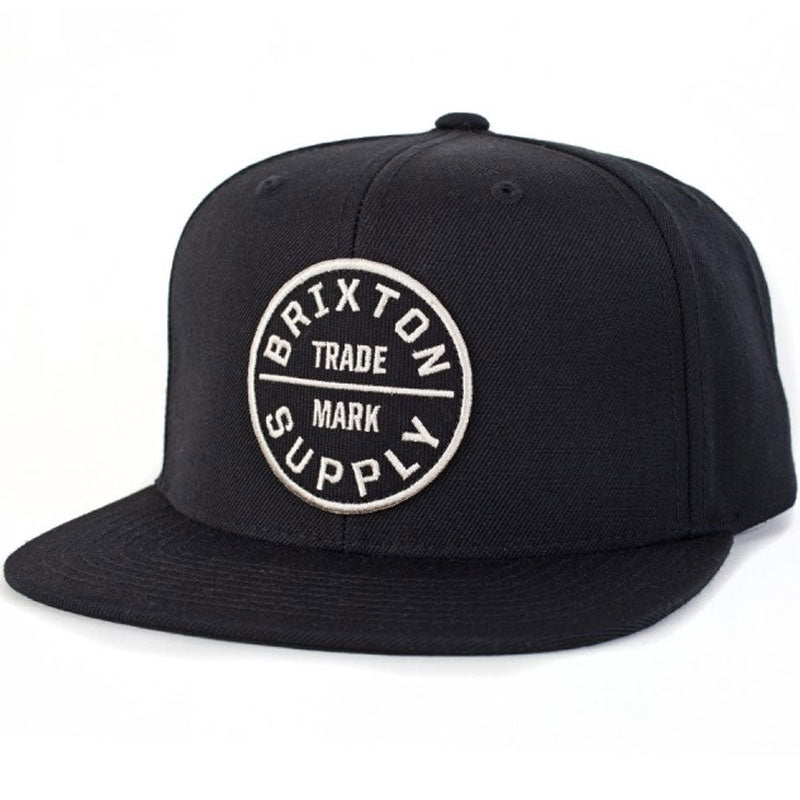 Brixton Oath III Snapback Hat - Black