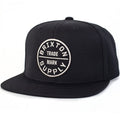 Brixton Oath III Snapback Hat - Black