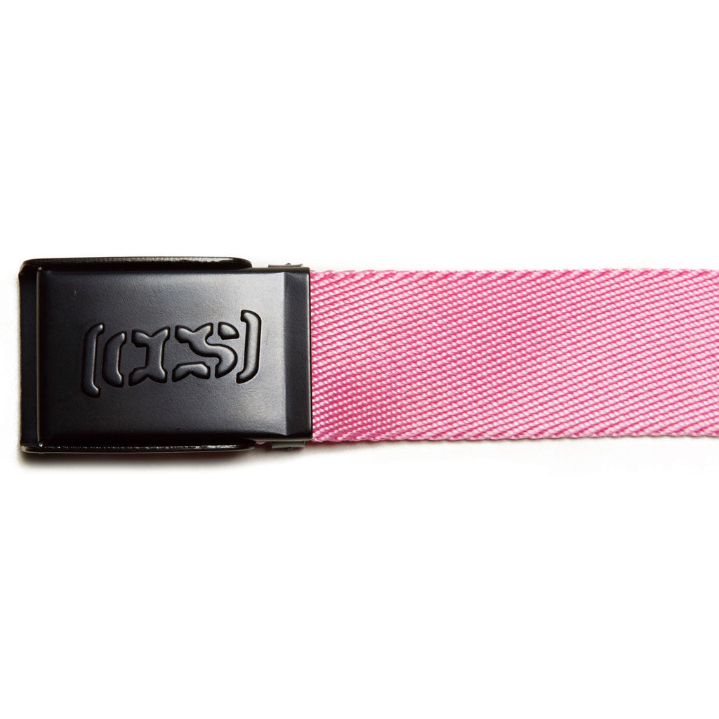 CCS Black Logo Buckle Belt - Pink