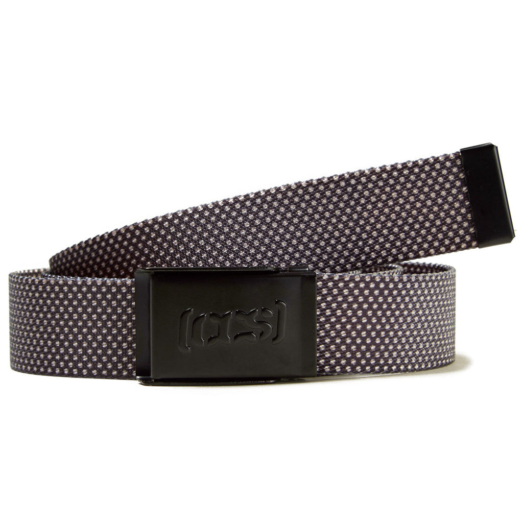 CCS Black Logo Buckle Belt - Polka Dot